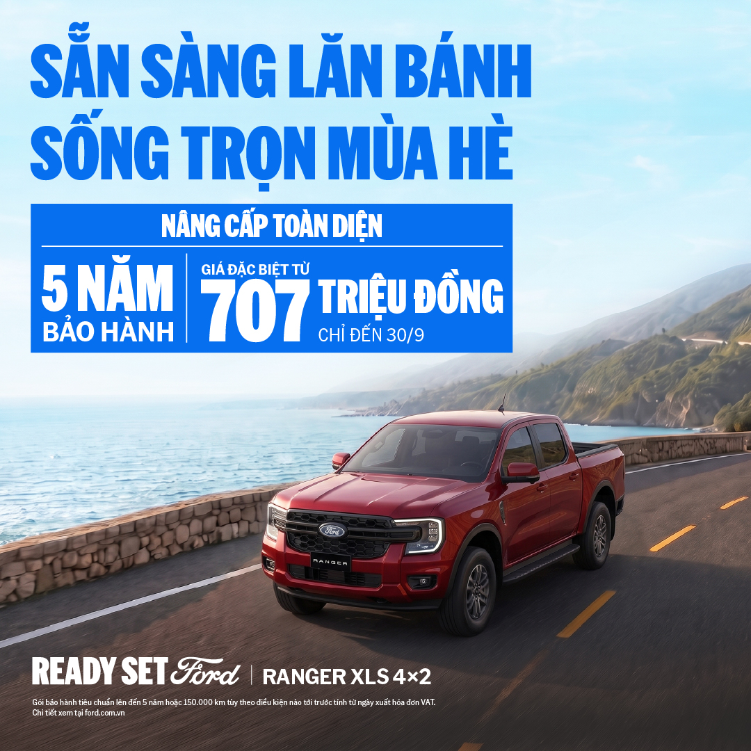 Ưu đãi Ford Ranger tại Nam Định Ford