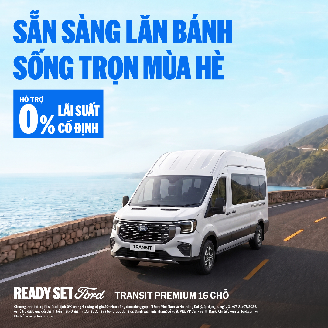 Ưu đãi Ford Transit tại Nam Định Ford